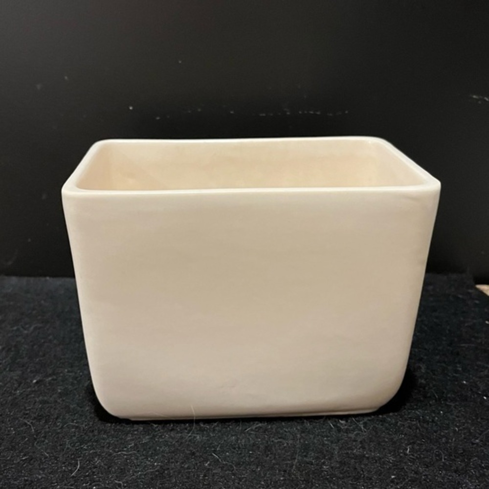 Vintage McCoy USA Planter Rectangular Cream Colored